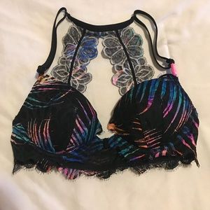 Front Clasp Padded Bralette 32B